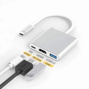 NOWY USB Typ C na HDMI HDTV TV Kabel Adapter Konwerter do telefonu USB-C Tablet - Zdjęcie 1 z 13