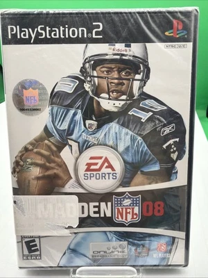 Madden NFL 08(索尼 Playstation 2,2007)PS2 全新原厂封装  — 第 1/3 张图片
