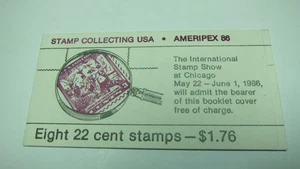 U.S. Stamp Booklet Scott # BK153 (8 of Scott # 2201 Stamp Collecting Stamps) 22c - Picture 1 of 2