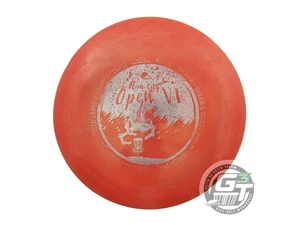 USED Dynamic Discs Fuzion Trespass 168g Burnt Orange Gray Foil Driver Golf Disc - Picture 1 of 2