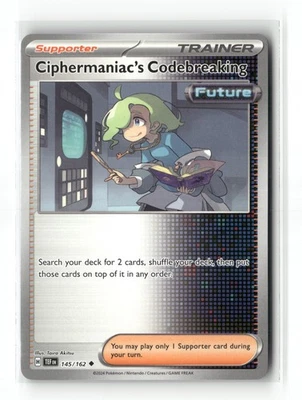 Ciphermaniac's Codebreaking Uncommon SV05: Temporal Forces 145/162 NM - Image 1 of 2