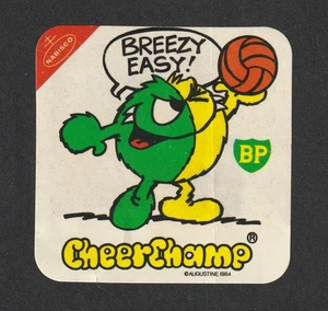 PEGATINA VINTAGE 1984 NABISCO & BP CHEER CHAMP - ¡BREEZY FÁCIL! - Imagen 1 de 1