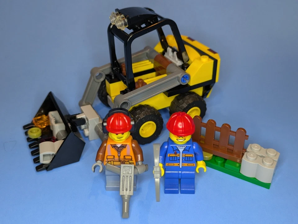 LEGO City: Juego de cargador de construcción 60219 completo con trabajador adicional Foto 1 de 4