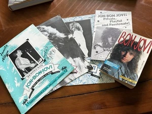Backstage With Jon Bon Jovi Vol 5 Issues 2-4, + 2 Paperback Books - Picture 1 of 20