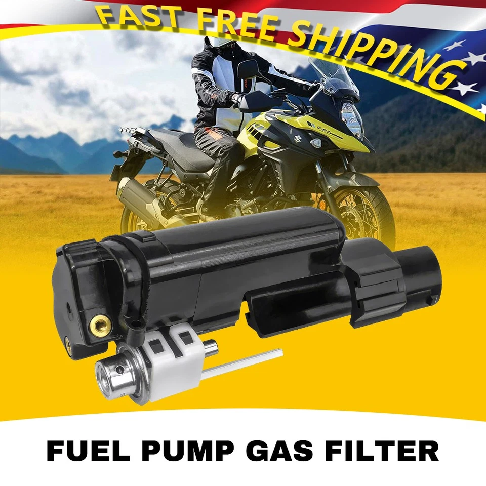 For Filter 2002-2012 V-Strom 1000 Suzuki (DL1000) Motorcycle Fuel Pump Gas - Image 1 of 4