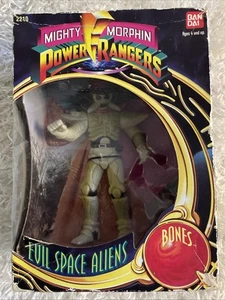 Vintage Mighty Morphin Power Rangers Evil Space Aliens 1993 Sealed Bones Figur - Bild 1 von 5