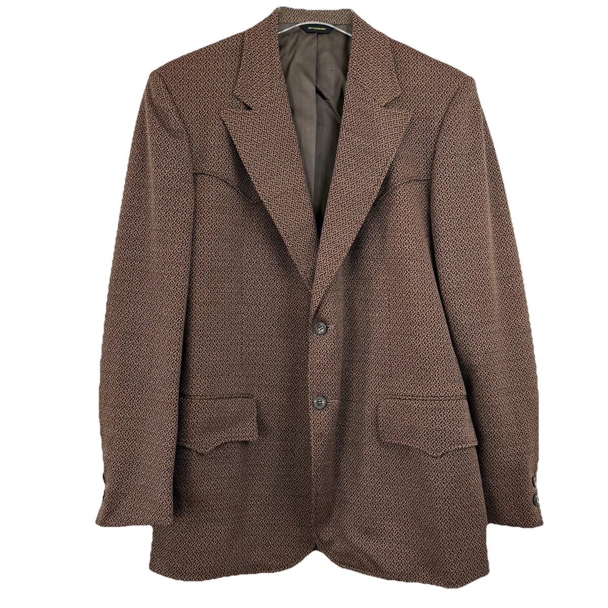 Tweed Regular 44 Jacket Vintage Suit Jackets & Blazers for Men for
