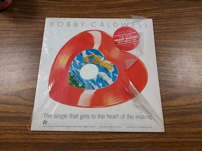 BOBBY CALDWELL What You Won't Do For Love RED HEART VINYL Record 1979 VG+/VG  - Image 1 of 4