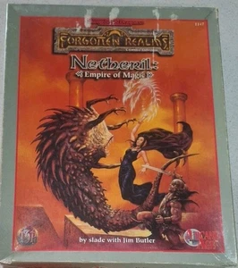 Netheril Empire of Magic Advanced Dungeons & Dragons Box Set 1147 TSR 1996 - Imagen 1 de 21