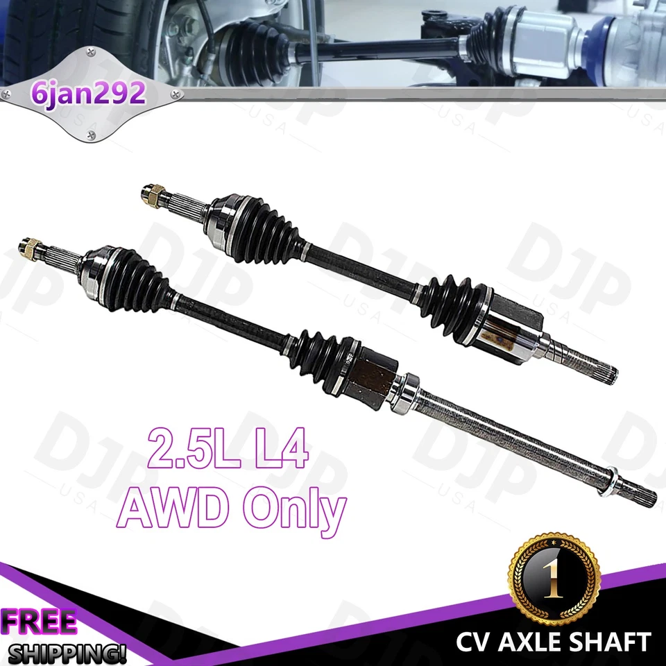 Par de ejes delanteros L y R CV para Nissan Rogue 2008-13 2014-15 Rogue Select AWD Foto 1 de 4