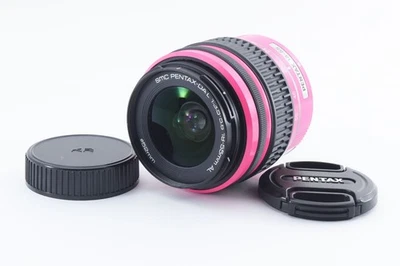 SMC PENTAX DA L 18-55mm f/3.5-5.6 AL Zoom Lens Pink Color Excellent++ from Japan - Image 1 of 4
