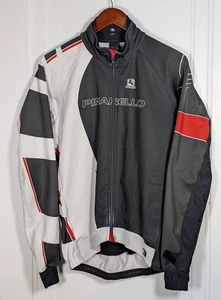 Giordana Pinarello Giacca Ciclismo Full Zip Uomo Taglia Large Made in Italy Lunga Slv - Foto 1 di 4