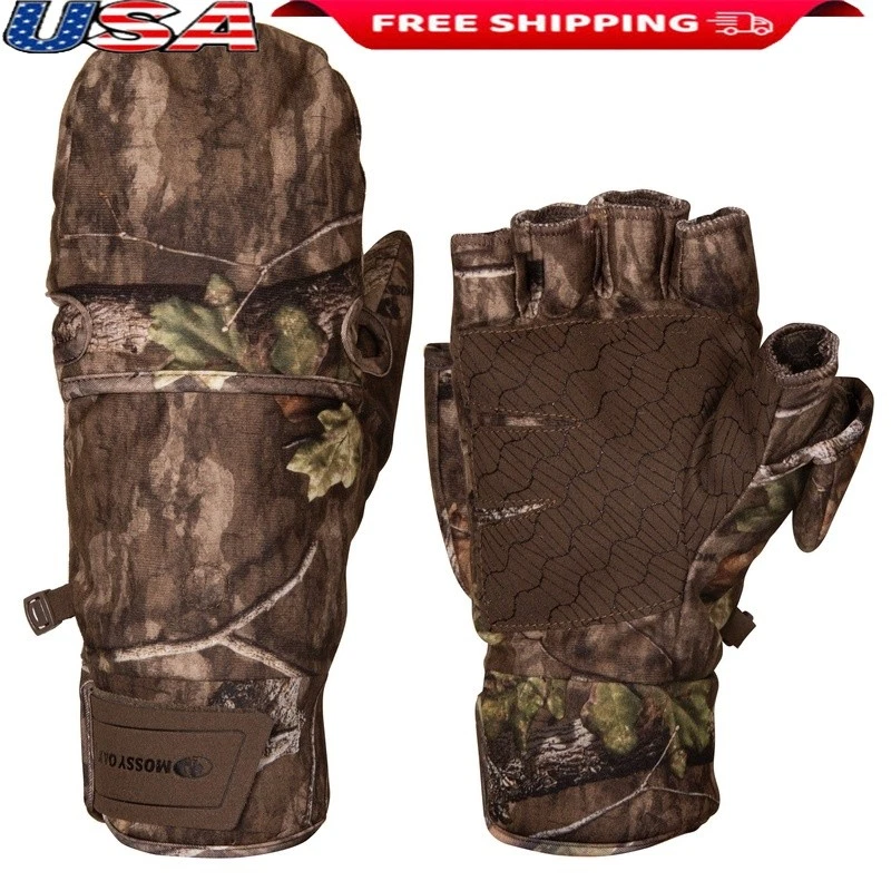 Men's Pop-Top Hunting Gloves Insulated Touchscreen Scent Control Heavyweight New - Image 1 of 4