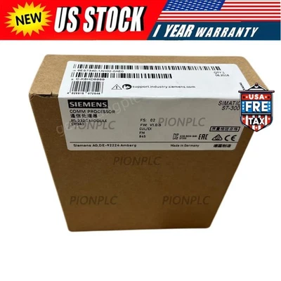 New Siemens 6ES7340-1AH02-0AE0 6ES7 340-1AH02-0AE0 SIMATIC S7-300, CP 340 - Image 1 of 4