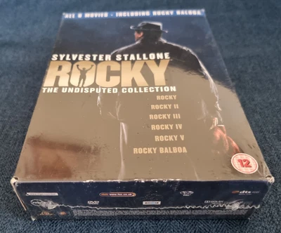 DVD Boxset Rocky The Undisputed Collection New Sealed Damaged - Image 1 of 3