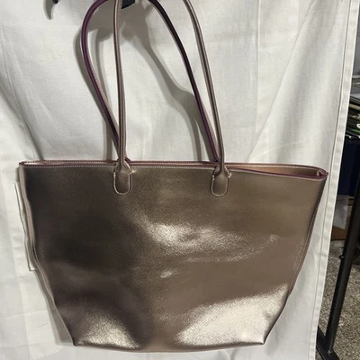 Bolso de Mano Bath & Body Works Grande Oro Rosa ¡NUEVO! ¡NUEVO CON ETIQUETAS! Foto 1 de 4