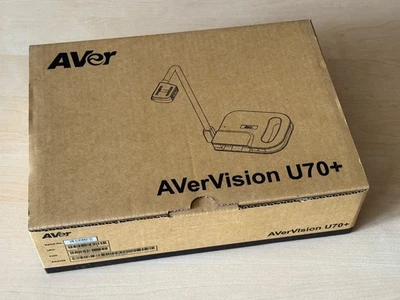 AVerVision U70+ Dokumenten-/Präsentationskamera 8MP 2K/4K 60Hz USB 3.0 bis A3 - Bild 1 von 3