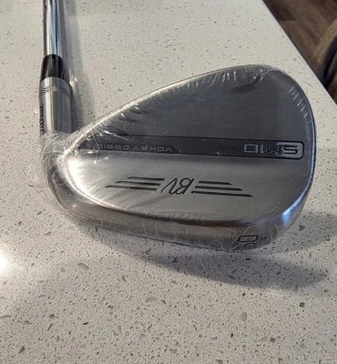 Brand New Titleist Vokey SM10 RAW F Grind 50* Gap Wedge 50-12 DGS200 RH - Image 1 of 4
