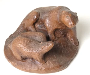 Cast Resin Composite Beaver Figurine Chevat Nottingham - Picture 1 of 7