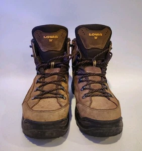 Lowa Renegade GTX Mid Brown Leather Waterproof Hiking Boots Mens Size 11 M - Picture 1 of 9