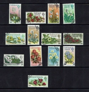 Falkland Islands: 1972, Flowers, decimal definitive set,  Fine Used - Picture 1 of 1
