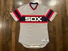 Vintage Medalist Sand Knit 1982-1986 CHICAGO WHITE SOX Road Game Jersey Size 42