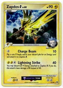 Zapdos G lv 60 12/99 Pokemon TCG Platinum Arceus Holo Rare - Picture 1 of 3