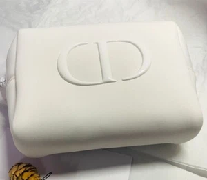 1x Dior Beauty Soft Foam White Makeup Cosmetics Bag, Travel Toiletry Pouch, NEW! - Bild 1 von 5
