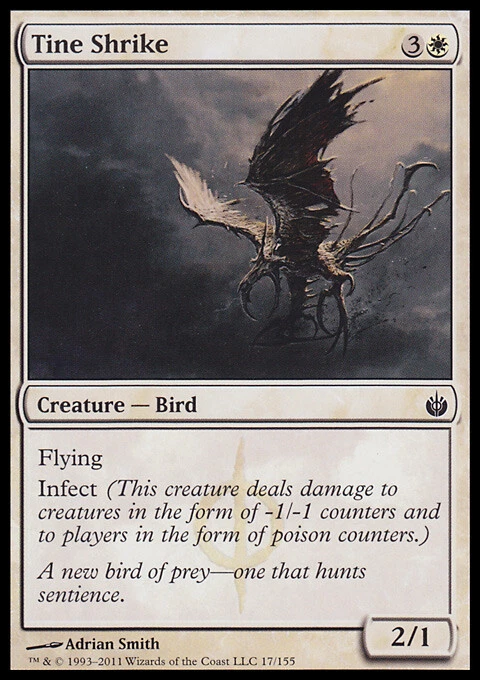 Magic the Gathering MTG Tine Shrike (17) Mirrodin Besieged   LP - Image 1 of 1