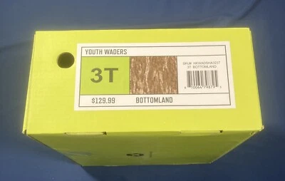 GATOR WADERS YOUTH NEOPRENE WADERS 3T Bottomland - Image 1 of 2