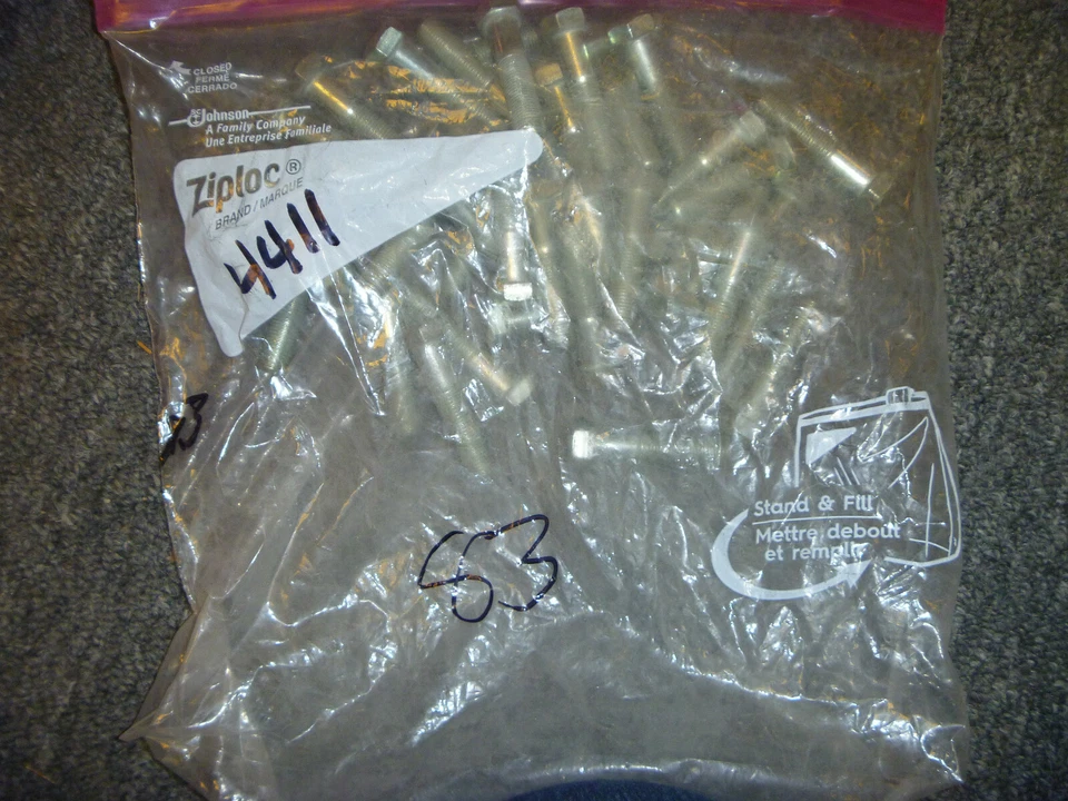 1979-1988 Harley Davidson Super Glide Low Rider Hex Cap Screw Bolt 4411 OEM x39 - Image 1 of 1