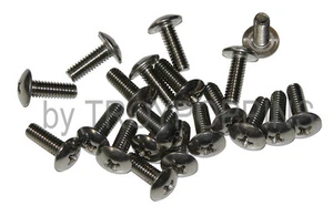 20-SS #8-32 X 1/2" PTH PTH PHILLIPS CABEZA MÁQUINA TORNILLO HARDWARE ROSCA FINA - Imagen 1 de 1
