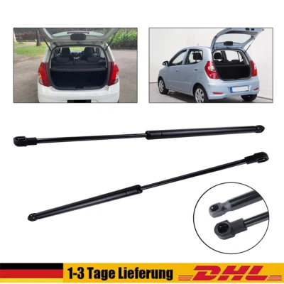 2x Gasfeder HeckklappeDämpfer Kofferraum für Hyundai i10 PA Schrägheck 07-13