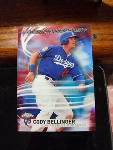 2017 Topps Chrom Freshman Flash #FF-5 CODY BELLINGER Rookie Los Angeles Dodgers - Bild 1 von 6