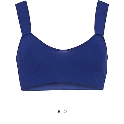 Stella McCartney blue crop top size small - Image 1 of 4