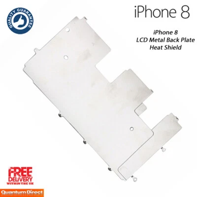 IPHONE 8 LCD Metallo Calore Protezione Piastra Posteriore - Immagine 1 di 2