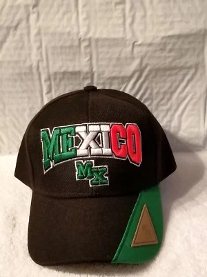 Boné de beisebol mexicano MX (PRETO) - Imagem 1 de 3