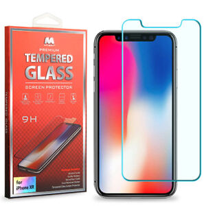 For Apple iPhone XR Premium Tempered Glass Screen Protector HD Film Guard