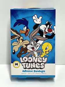 NUOVO, BENDE ADESIVE LOONEY TUNES FASCIAIDS, SCATOLA DA 14 - Bugs Bunny, Tweety - Foto 1 di 5