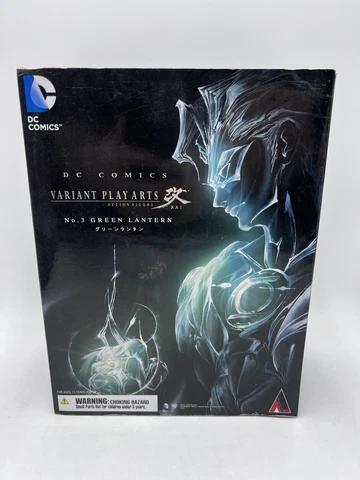 Green Lantern No. 3 Kai Play Arts Variant DC Comics Square Enix Action Figure Cover
