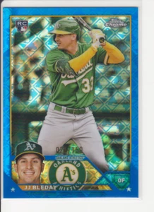 2023 Topps Logofractor JJ Bleday 29 RC Blue 21/150 Athletics - Picture 1 of 2