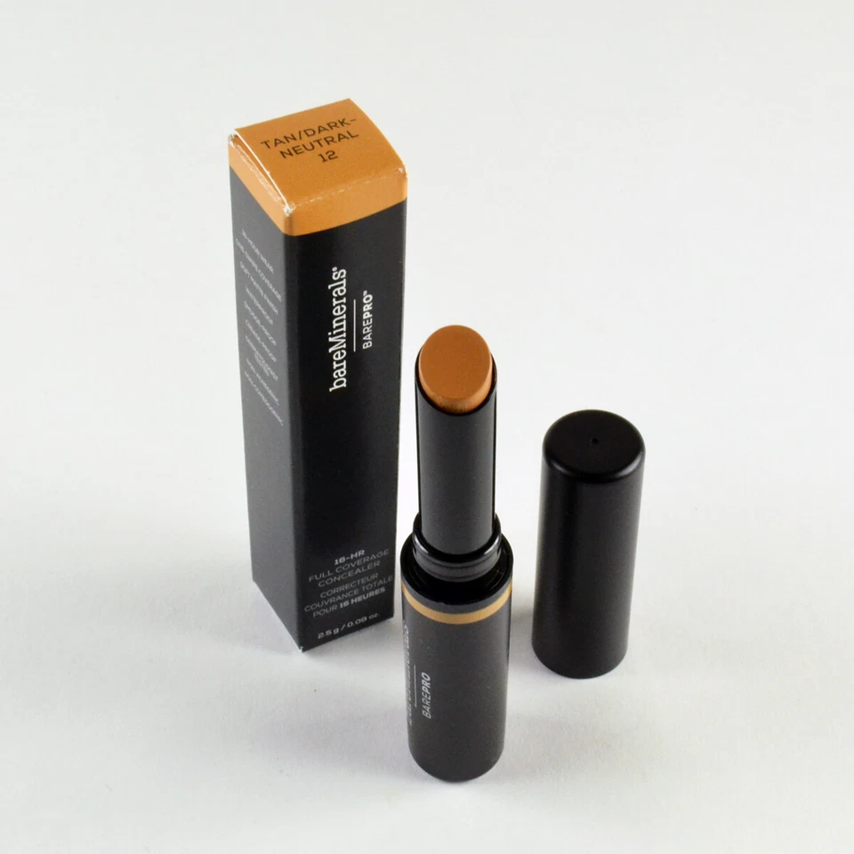bareMinerals BarePro 16HR Full Coverage Concealer TAN / DARK NEUTRAL 12 - 2.5 g - Image 1 of 1