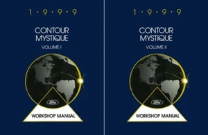 1999 Ford Contour, Mercury Mystique Shop Service Repair Manual - Picture 1 of 1