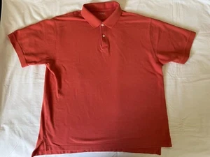 LL Bean Poloshirt Traditional Fit Orange Kurzarm Größe L - gebraucht - Bild 1 von 5