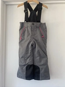 CRANE SNOW EXTREME UNISEX SZ 3 SKI/SNOWBOARDING PANTS W/STRAPS GREY - Picture 1 of 7