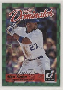 2014 Panini Donruss Elite Dominator Series 1 /999 Matt Kemp #14