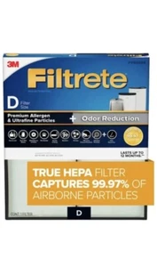 Purificador de aire Filtrete Premium alérgeno y partículas ultrafinas SIze D verdadero HEPA - Imagen 1 de 4