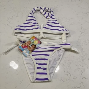 NWT New Zealand Snapper Rock UPF 50+ Girls Size 8 2 piece Swimsuit Bikini Cute - Picture 1 of 3