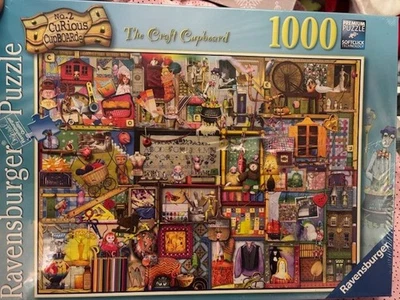 Rompecabezas Ravensburger "El Armario Artesanal" 1000 Piezas 27.6" x 19.7" ¡Nuevo Envío Gratis! Foto 1 de 3