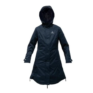 EQUIDRY BRONTE Ladies Fitted Waterproof Jacket - Navy - Picture 1 of 9